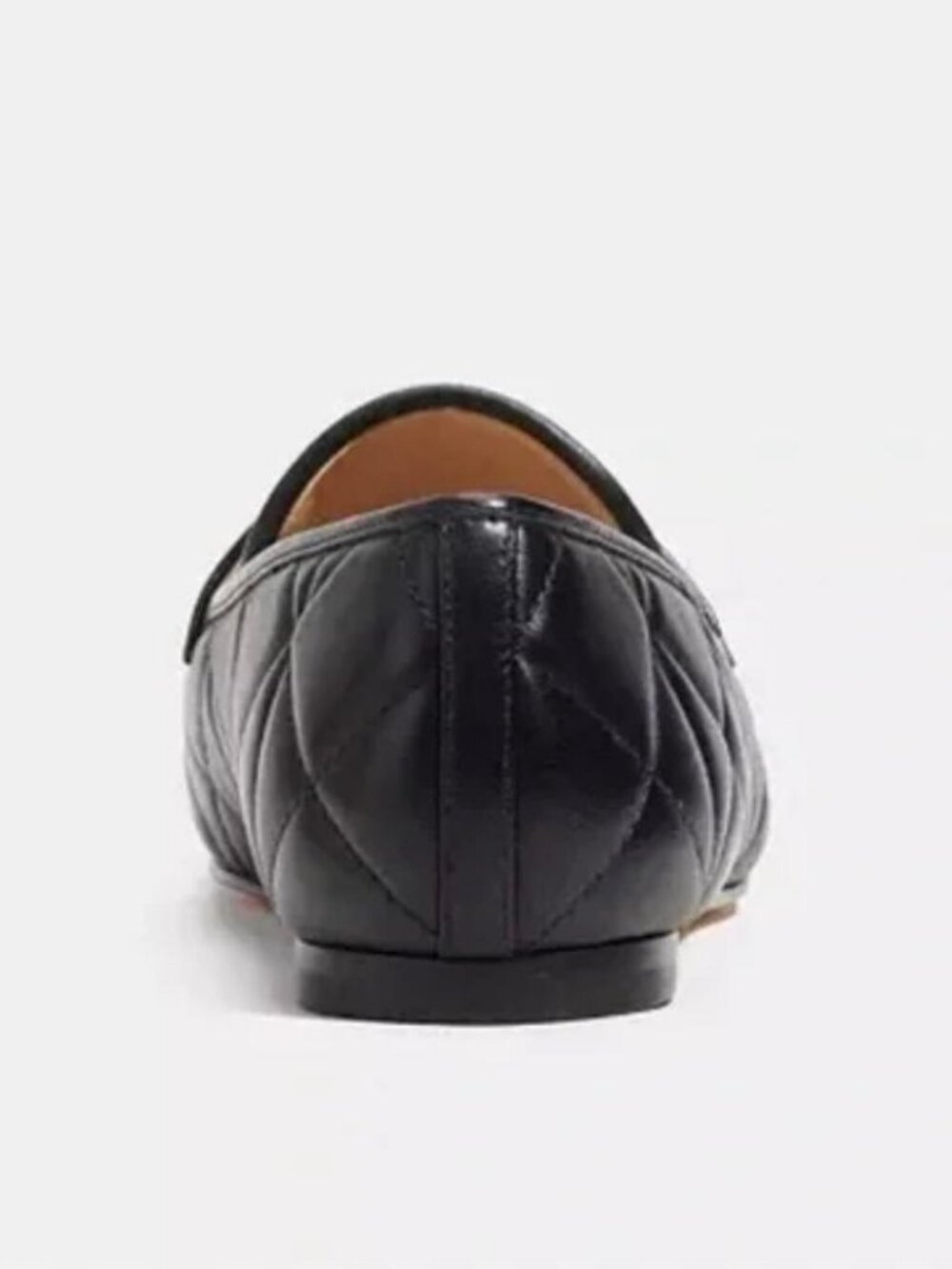 Coach Black Leather Loafer Like New Worn Once Size 8.5 (39) - Picture 3 of 10